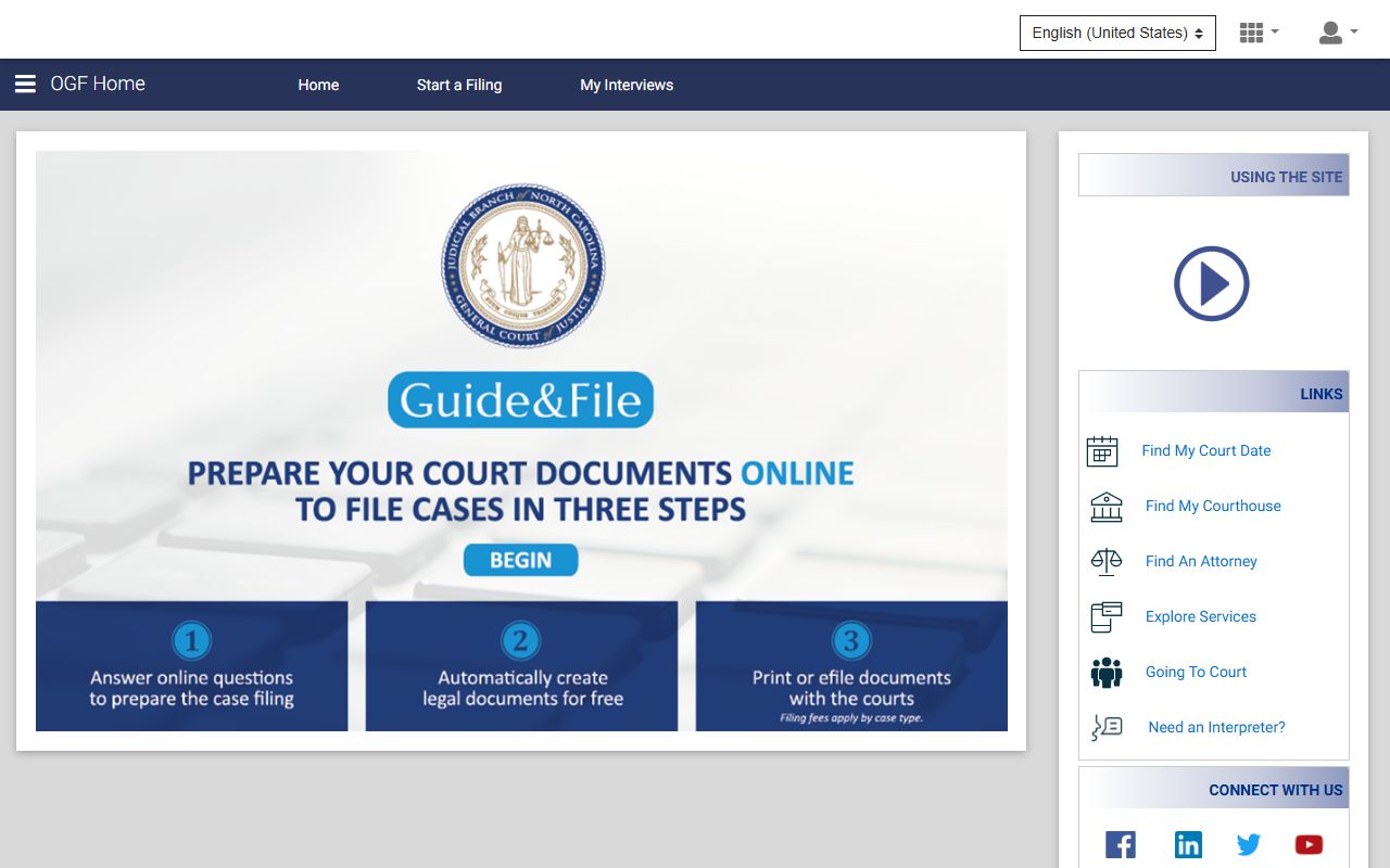 Craven County court records North Carolina Guide and File